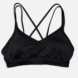Old Navy Black Strappy Sports Bra